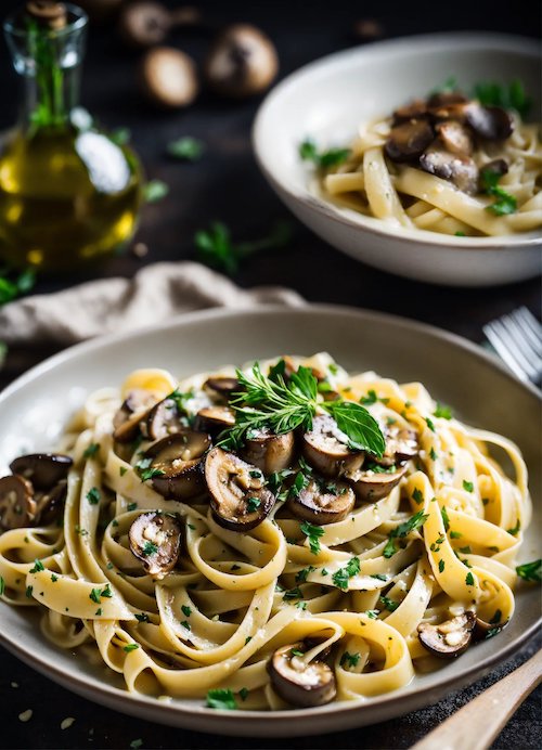 Mushroom Pasta